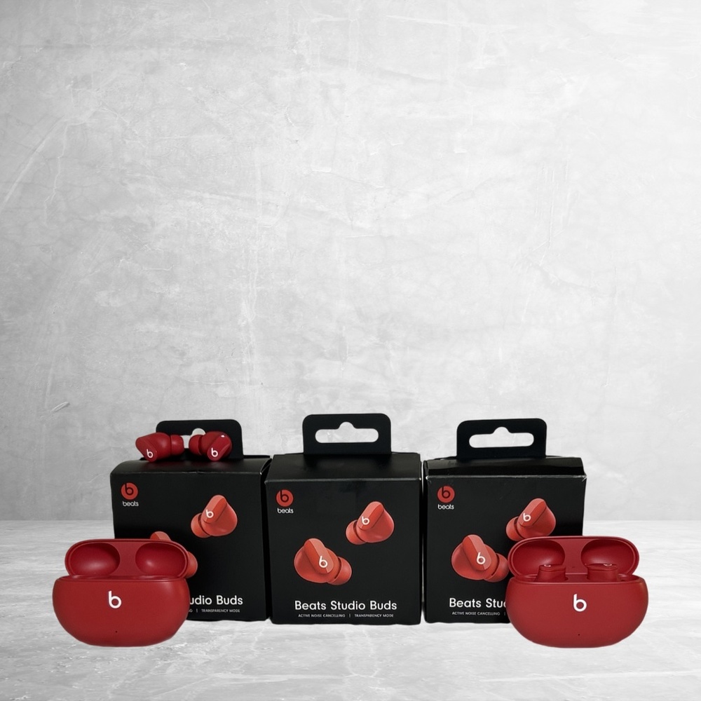 Beats Studio Buds Red Open Box
